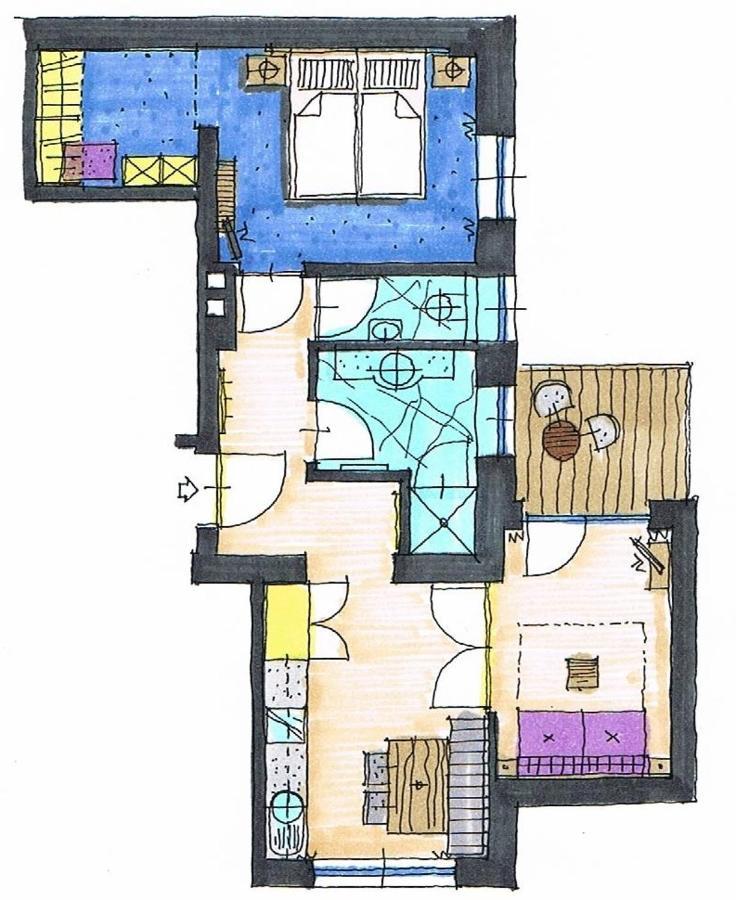 Apartament Haus Steissbach St. Anton am Arlberg Zewnętrze zdjęcie